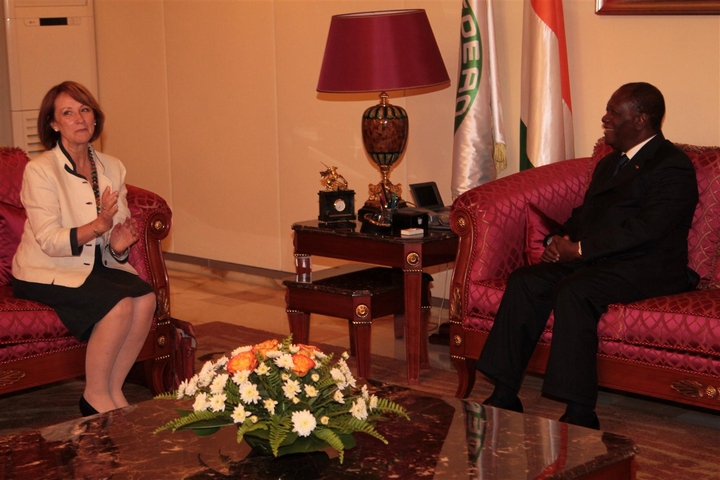 Audiences du chef de l`Etat: le Président Ouattara a reçu le maire de Paris, l’Envoyée spéciale de la Présidente d’Argentine et le Vice-Président du Soudan